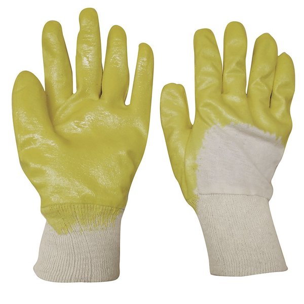 Surtek Medium Cotton Gloves with Nitrile Coating 137414